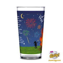 'Remember, Remember...' Bonfire Night! | 20oz Plastic Cup