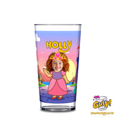 Princess Castle Adventure | Personalised Name & Photo 12oz Plastic Cup
