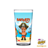 Pirate Adventure (Boys) | Personalised Name & Photo 12oz Plastic Cup