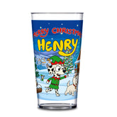 Personalised Kids' Christmas Cup – Cartoon Bluey Xmas Design – Unbreakable Plastic Stocking Filler 20oz