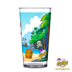 Pirate Captain Adventure | Personalised Name & Photo 12oz Plastic Cup