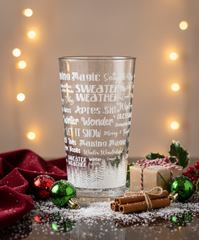 Winter Wonderland Word Cloud Cup 20oz
