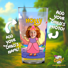 Princess Castle Adventure | Personalised Name & Photo 20oz Plastic Cup